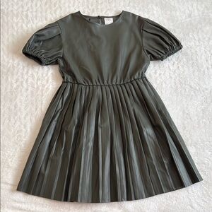 Zara Kids Elegant Dark Green Dress